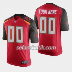 Tampa Bay Buccaneers Tröjor Custom Nike Röd I 100th - Herr